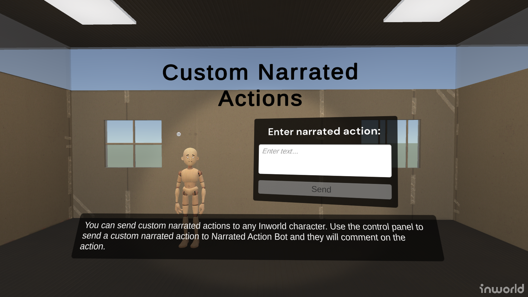 Custom Narrated Actions Showcase