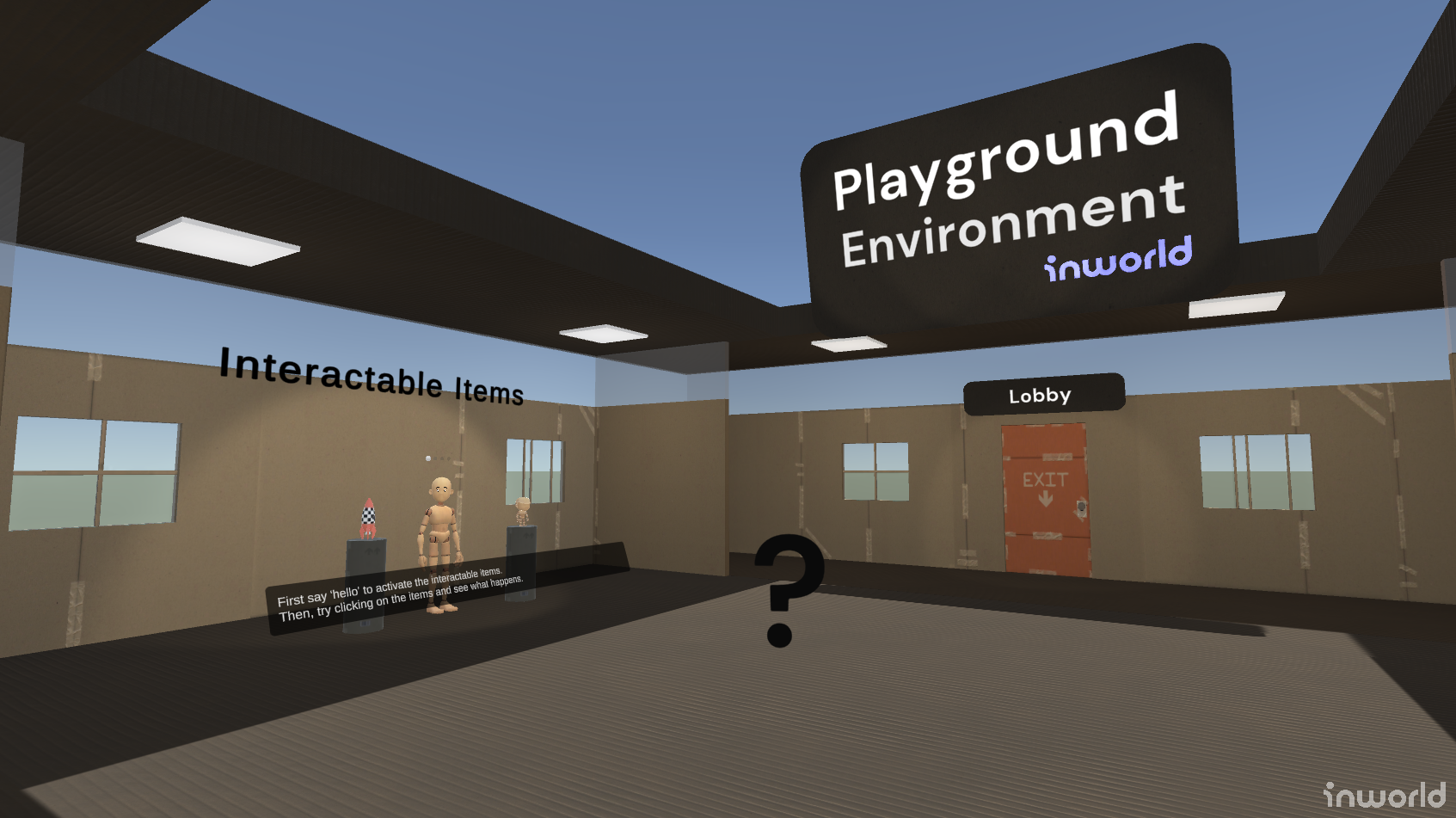 Playground Environment Room