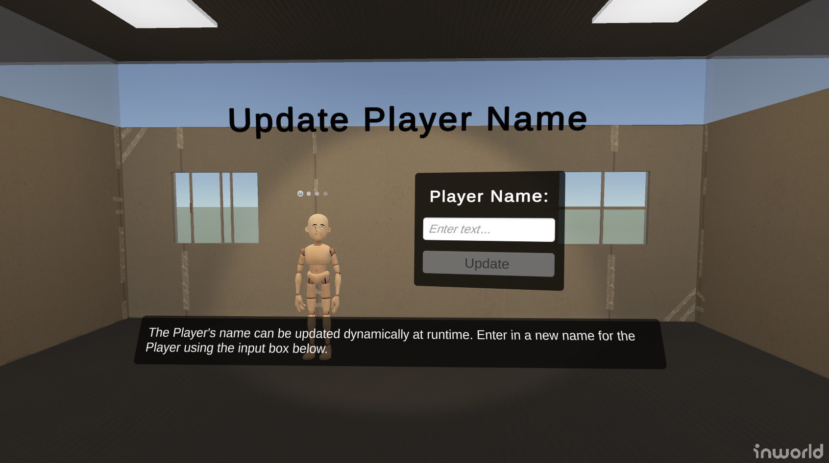 Update Player Name