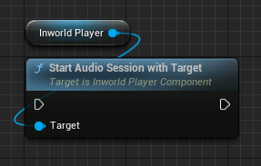 Start Audio Session With Target