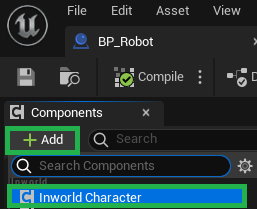 Robot Add Inworld